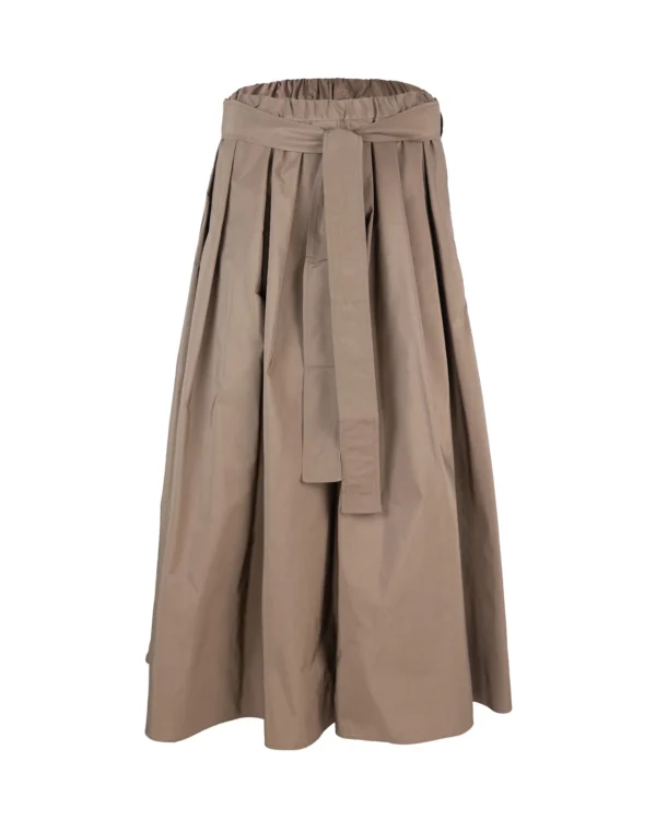 Weekend Max Mara Zarda Pleated Taffeta Skirt