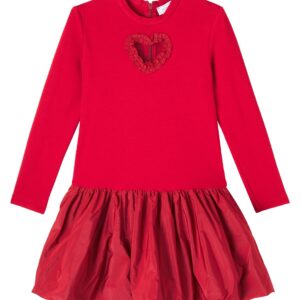 Monnalisa Cut-out ruched dress