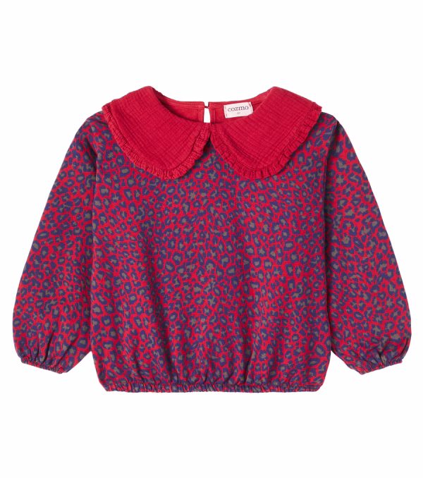 Cozmo Genoa cotton-blend fleece sweatshirt