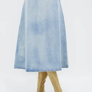 Acid Wash Denim Britt Skirt