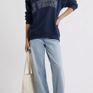 Oversize Graphic Crewneck Sweatshirt