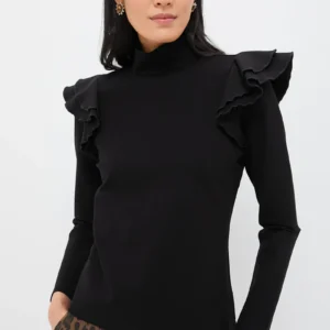 Black Bowden Top