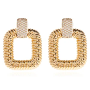 Self-Portrait Knocker Earrings