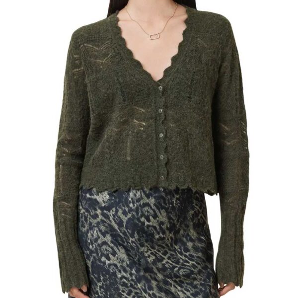 AllSaints Vanessa Wool & Alpaca Blend Cardigan