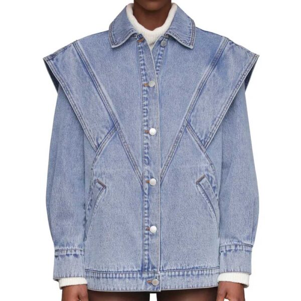 Avec Les Filles Oversize Denim Jacket