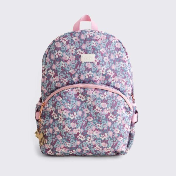Backpack pink floral