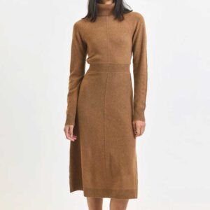 Bethany Long Sleeve Turtleneck Dress