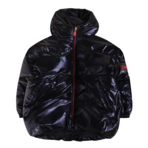 Billieblush Logo Patch Zip-Up Padded Coat