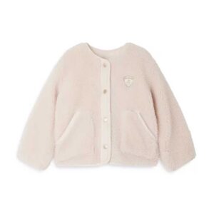 Bonpoint Girls' Galice Jacket Ecru