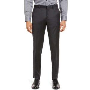 BOSS Genius Slim Fit Wool Suit Pants