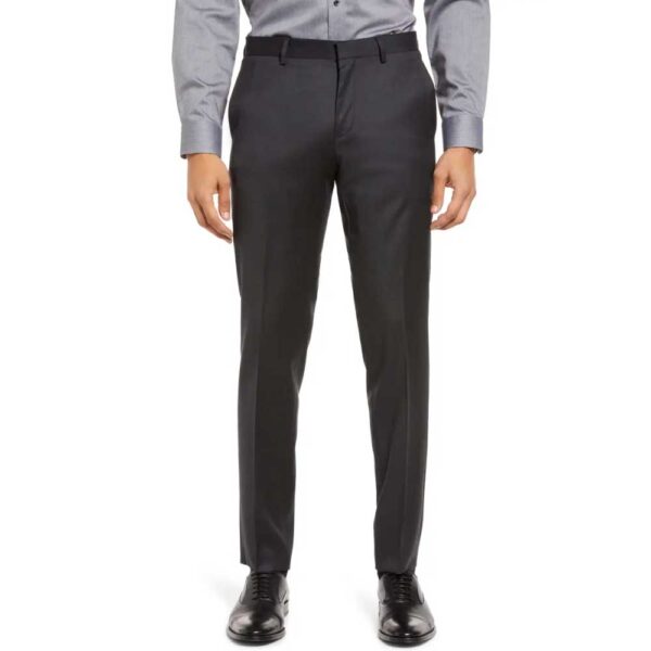 BOSS Genius Slim Fit Wool Suit Pants