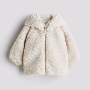 Hooded Pile Jacket