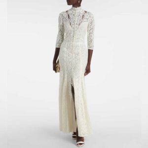 Costarellos Lace gown White