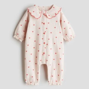 Cotton Muslin Romper Suit