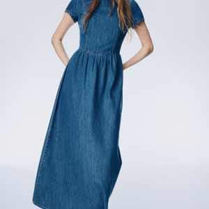 Denim Maxi Dress