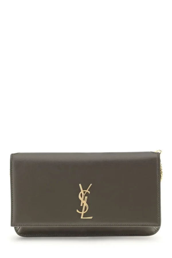 Saint Laurent Cassandre Logo Plaque Phone Holder
