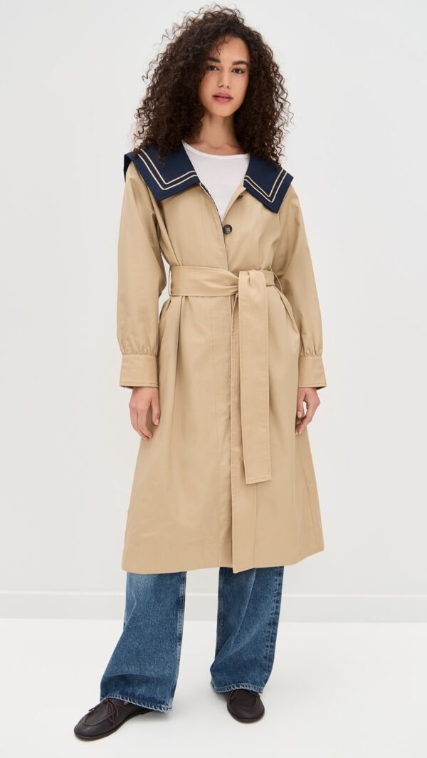 Damson Madder Ella Trench  Ella Trench