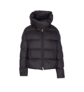 Pinko Zip-Up Hooded Coat