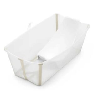 Flexi Bath® Foldable Baby Bath Tub with Temperature Plug & Infant Insert