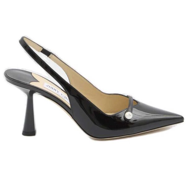 Jimmy Choo Amita 85 Pointed Toe Slingback Pumps