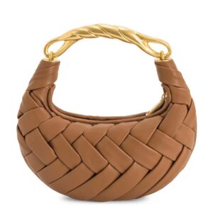 JW PEI Orla Woven Faux Suede Clutch