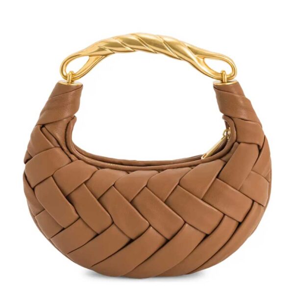 JW PEI Orla Woven Faux Suede Clutch