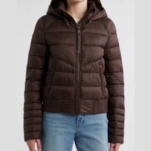 Lole Eli Hooded Water Repellent Jacket Java