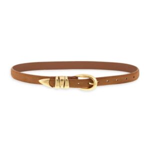 Madewell Triple Keeper Suede Belt