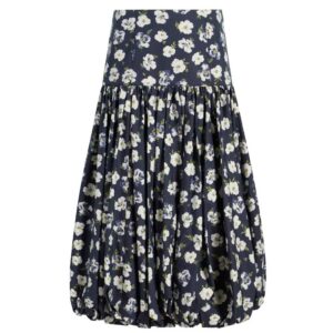 Mini Tossed Poppies Ellah Skirt