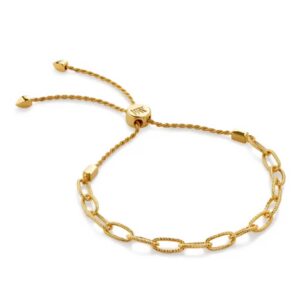 Monica Vinader Chain Link Friendship Slider Bracelet