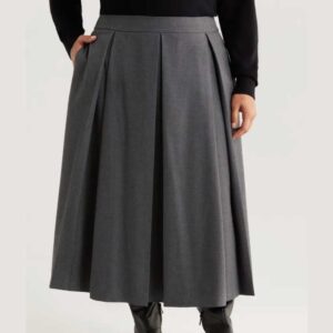 Nordstrom Pleated Midi Skirt