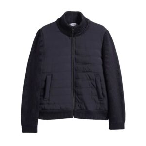 Reiss Kids' South End Jr. Quilted Zip-Up Varsity Jacket