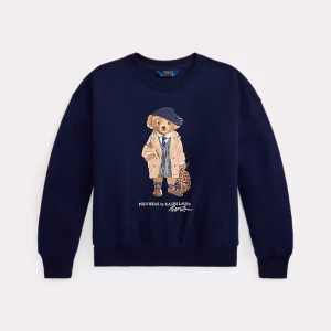 Polo Bear Fleece Boxy Sweatshirt