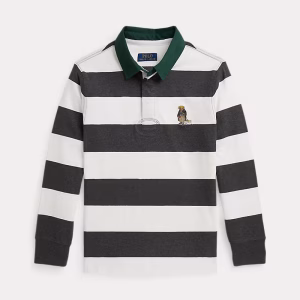 Polo Bear Cotton Rugby Shirt