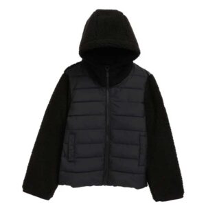 Save The Duck Derik Mixed Media Puffer Jacket
