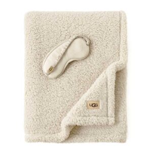 UGG® Original Faux Shearling Throw Blanket & Eye Mask Sleep Set