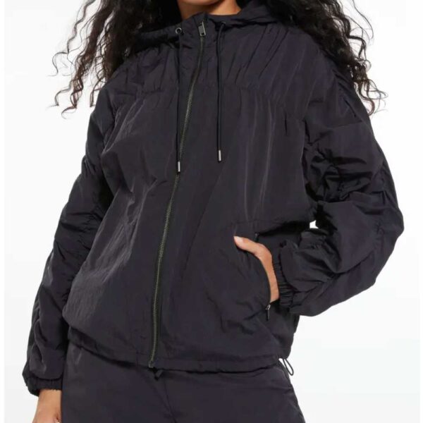Zella Travel Lite Ruched Jacket
