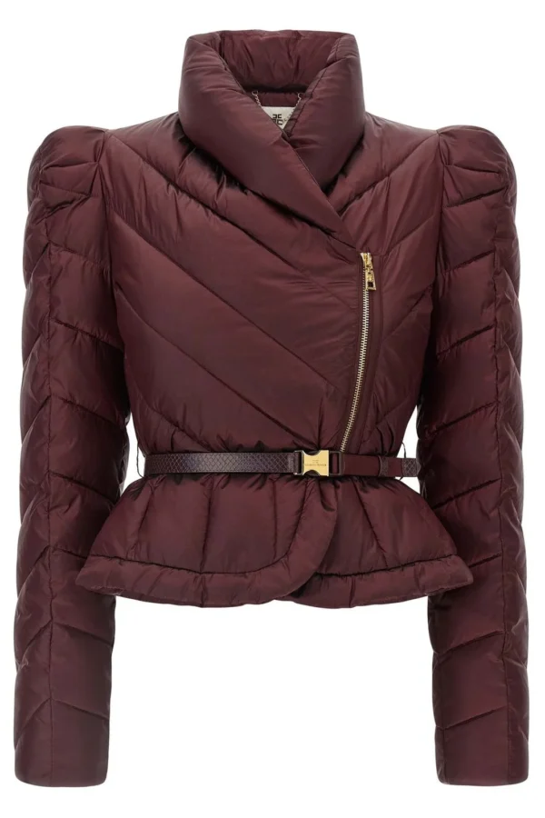 Elisabetta Franchi Zipped Down Jacket