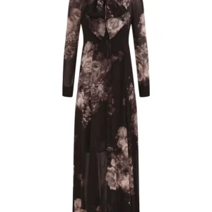 Hypnotic Maxi Shirt Dress