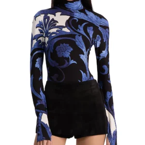 Alice and Olivia Delaina Turtleneck Top