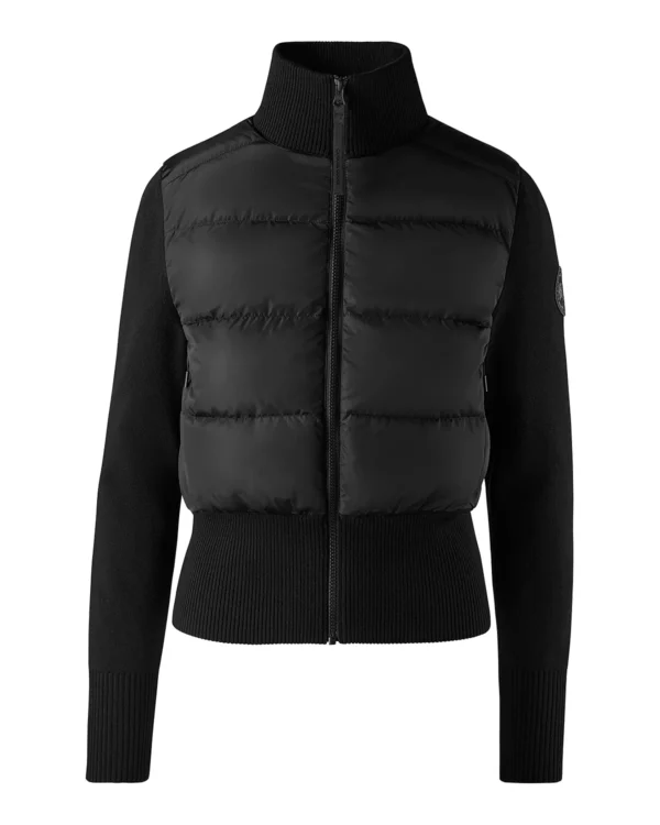 Canada Goose HyBridge Wide Quilt Knit Down Jacket