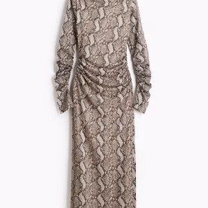 Draped Jersey Dress