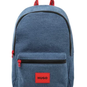 HUGO KIDS logo-appliqué backpack