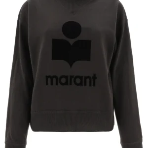 Isabel Marant Étoile Moby High Neck Logo Sweatshirt