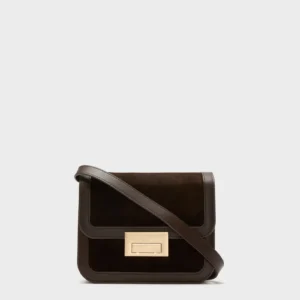 Loeffler Randall Tmoro Suede Desi Crossbody Bag
