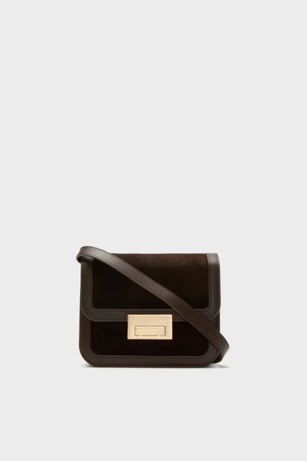 Loeffler Randall Tmoro Suede Desi Crossbody Bag