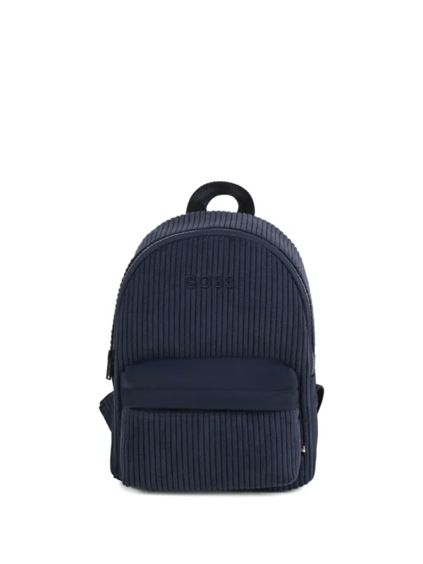 BOSS Kidswear corduroy backpack