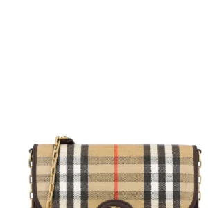 Burberry Highlands Chain Strap Wallet
