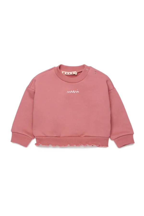 Marni Kids Long-Sleeved Crewneck Sweatshirt