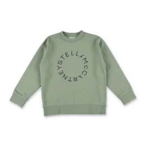 Stella McCartney Kids Logo Printed Crewneck Sweatshirt